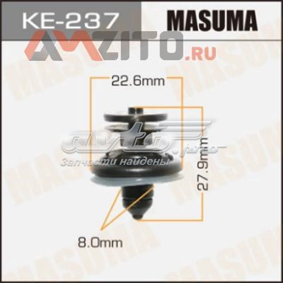 KE237 Masuma cápsula (prendedor de fixação de revestimento da porta)