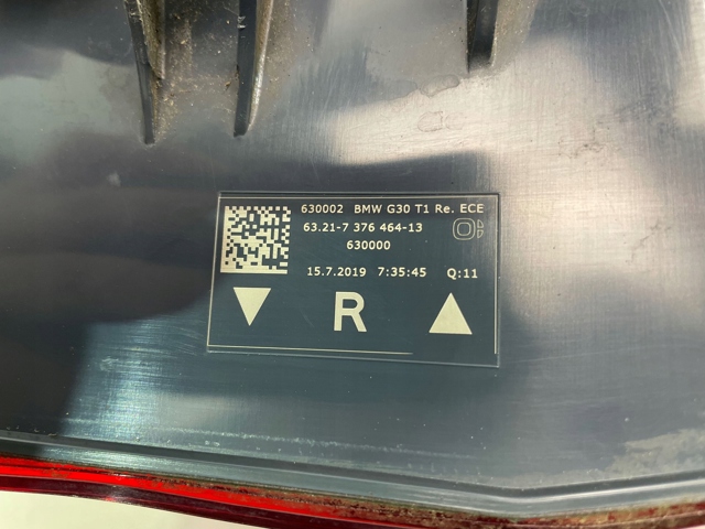 Фонарь задний правый внешний 7376464 BMW