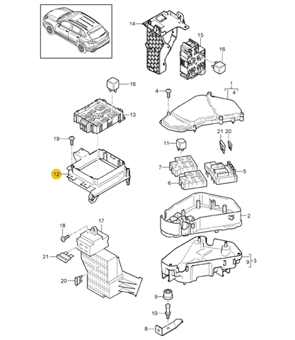  95861014900 Porsche