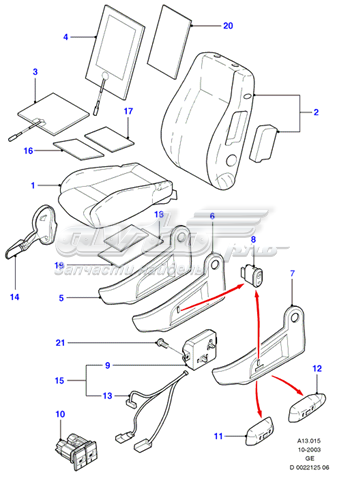 7W1T15B679AA Land Rover 