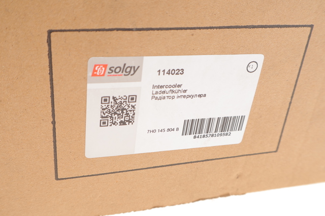 Система охлаждения наддувочного воздуха Solgy 114023 цена, от 121.39 USD
