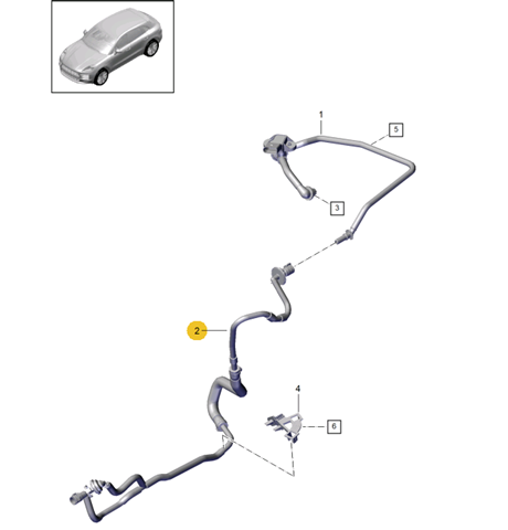 Купить 95B611931AC Porsche 