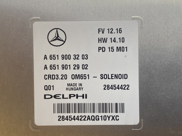 A6519012902 Mercedes 