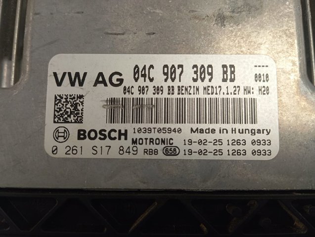 Купить 04C907309BB VAG 
