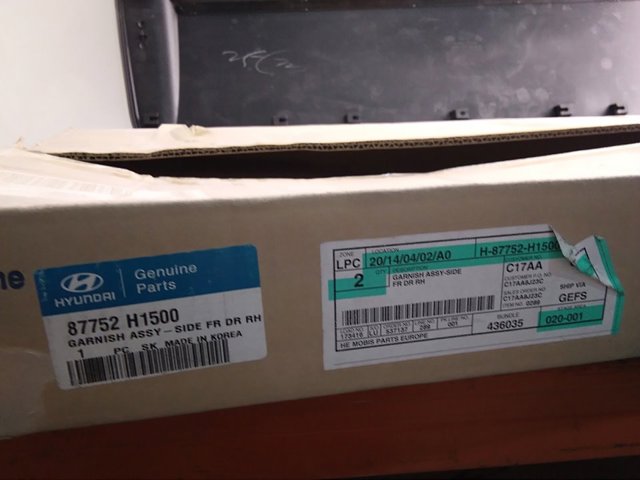 87752H1500 Hyundai/Kia 