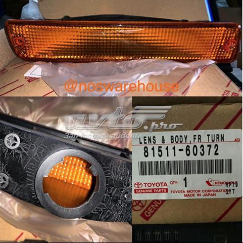 Piloto intermitente derecho 8151160372 TOYOTA