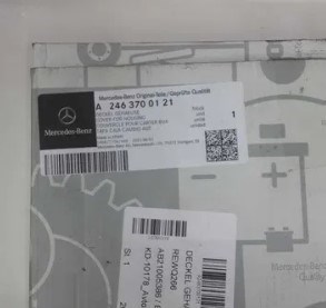 2463700121 Mercedes 