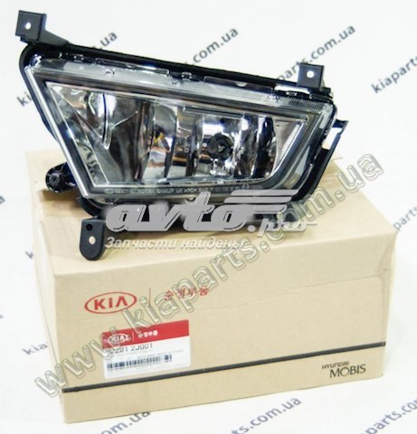 Фара противотуманная левая 922012J001 Hyundai/Kia