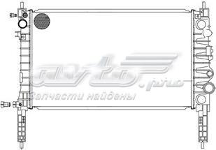 Радиатор LRC2151 Luzar
