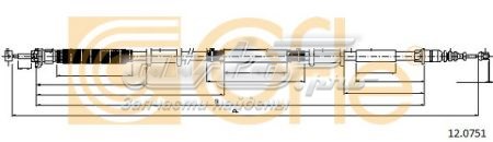 1987482580 Bosch cabo do freio de estacionamento traseiro esquerdo