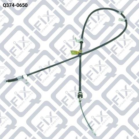 Трос ручного тормоза задний Q-fix Q3740650 цена, от 22.06 USD