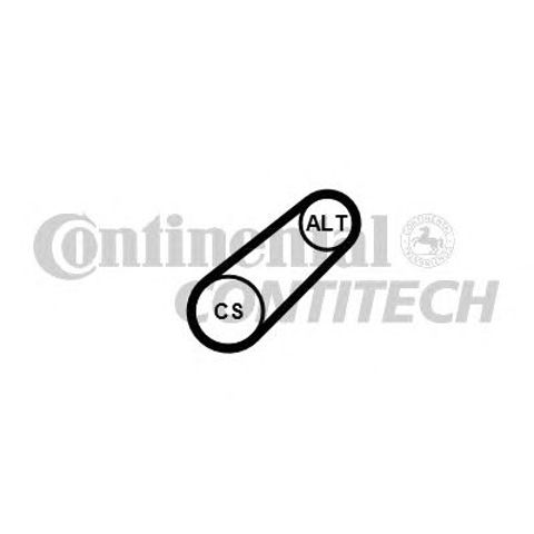 Ремень кондиционера Continental/Siemens 6PK799ELAST