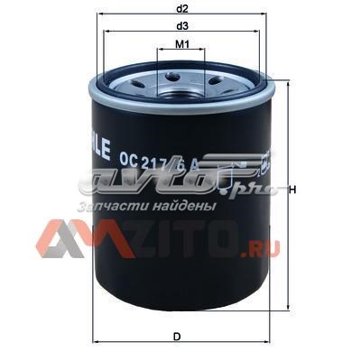 Масляный фильтр OC2176A Mahle Original