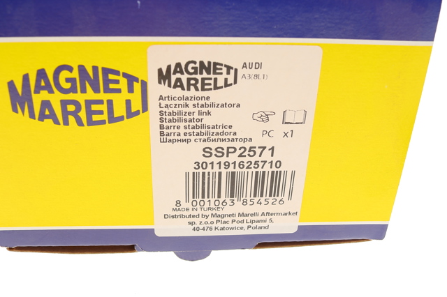 SSP2571 Magneti Marelli Ремкомплект переднего стабилизатора