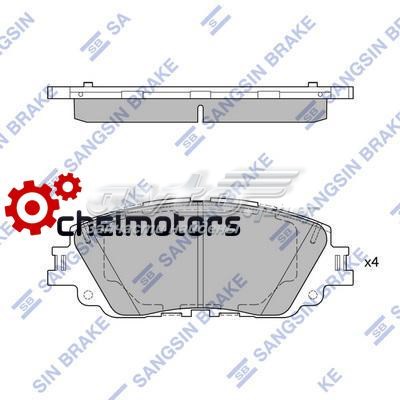 Купить SP4275 Sangsin Колодки тормозные