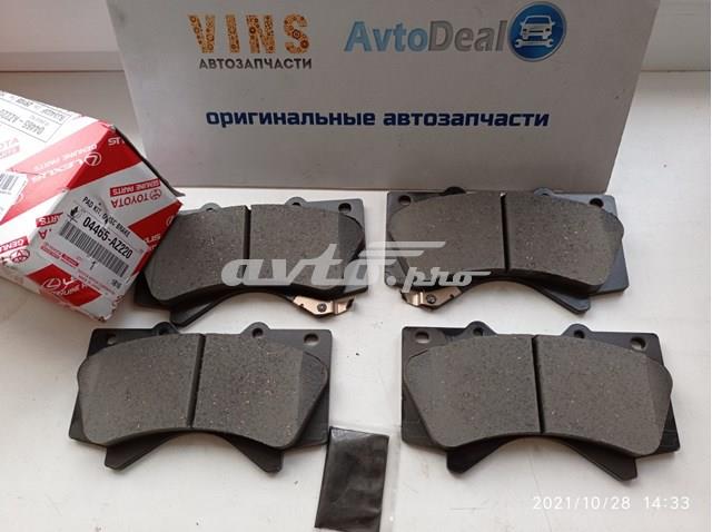 Колодки тормозные передние дисковые TOYOTA 04465AZ220