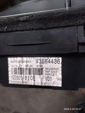 Приборная доска (щиток приборов) VAG 1Z0920810E цена, от 31.67 USD