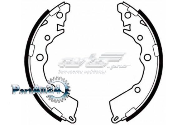 Задние барабанные колодки FN0674 Nibk