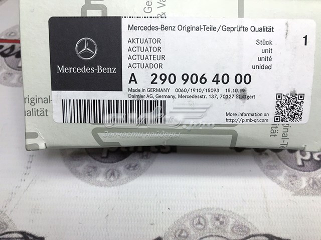  Mercedes A2909064000