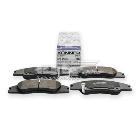 Колодки Konner KPF2FA20 цена, от 23.41 USD
