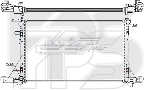 FP56A163 FPS Радиатор основной