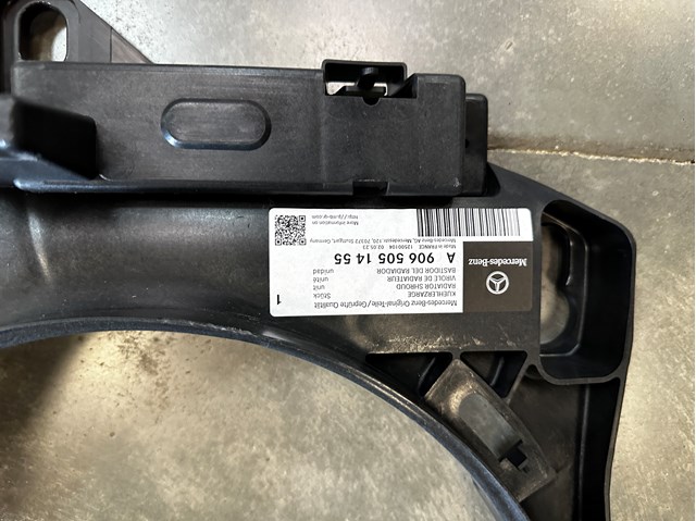 A9065051455 MERCEDES Ventilador, refrigeración del motor original y equivalente