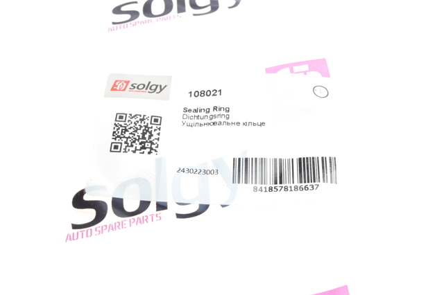 108021 Solgy Kit de reparação do injetor