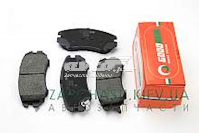 Передние тормозные колодки RM1252 Goodrem