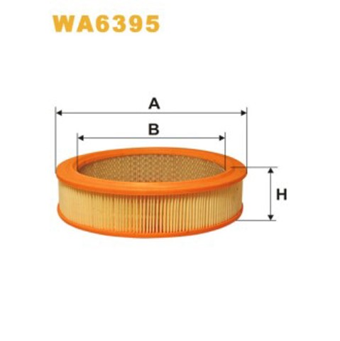 WA639512 WIX Воздушный фильтр двигателя