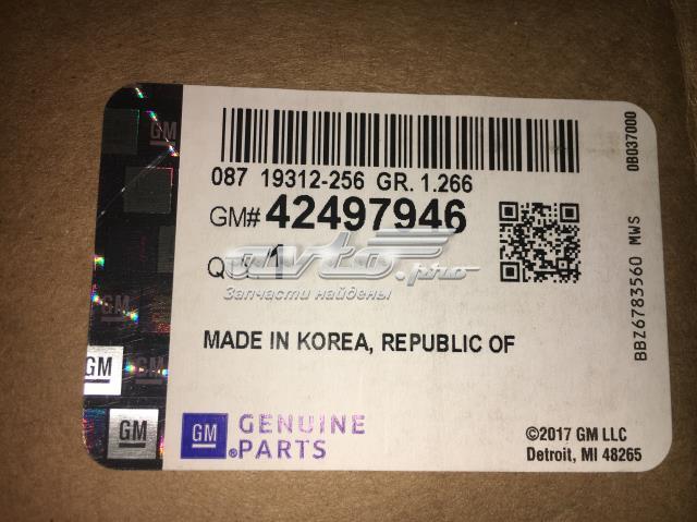 Купить 42497946 General Motors Решетка переднего бампера, центральная