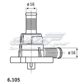 Термостат KNECHT TI3784D