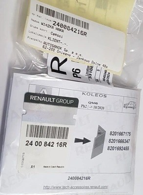  Renault (RVI) 240084216R цена, от 38.25 USD