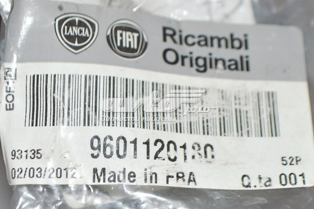 Bomba de agua limpiaparabrisas, delantera 9601120180 FIAT