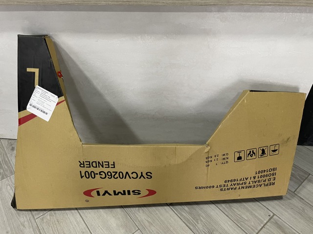 Pára-lama dianteiro esquerdo PVW10052AL Signeda