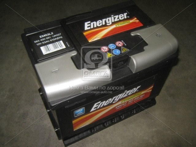 Купить Аккумулятор Energizer 63 А/ч (563400061)