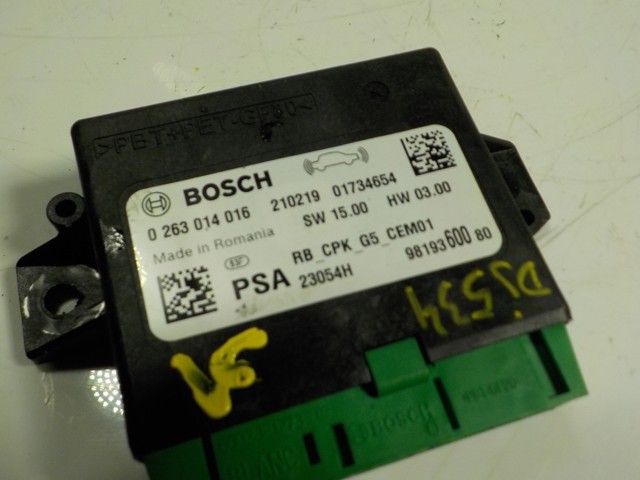  Peugeot/Citroen 0263014016 цена, от  USD