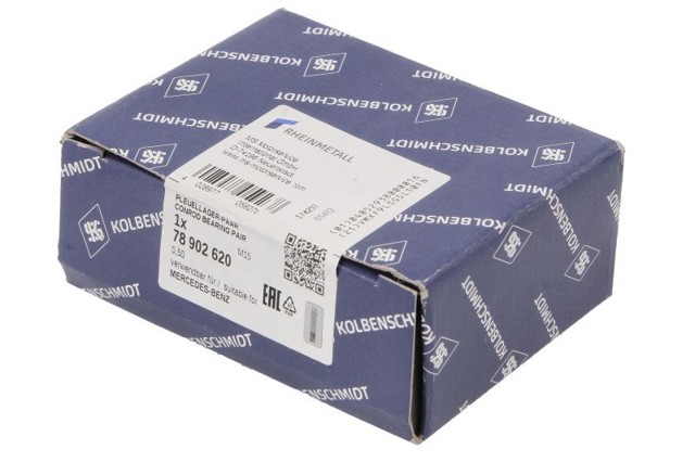 Вкладыши шатунные, 2-й ремонт 001PL10360050 Mahle Original