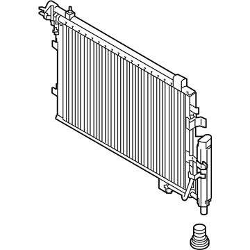 97606E4501 Hyundai/Kia radiador de aparelho de ar condicionado