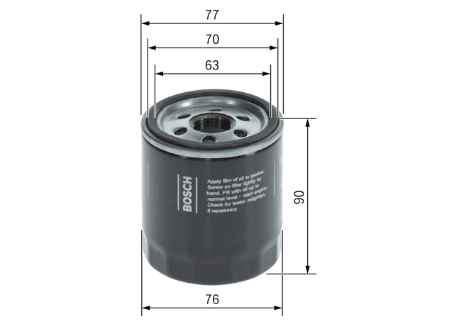 Фильтр очистки масла центробежный Bosch F026407378 цена, от 6.61 USD