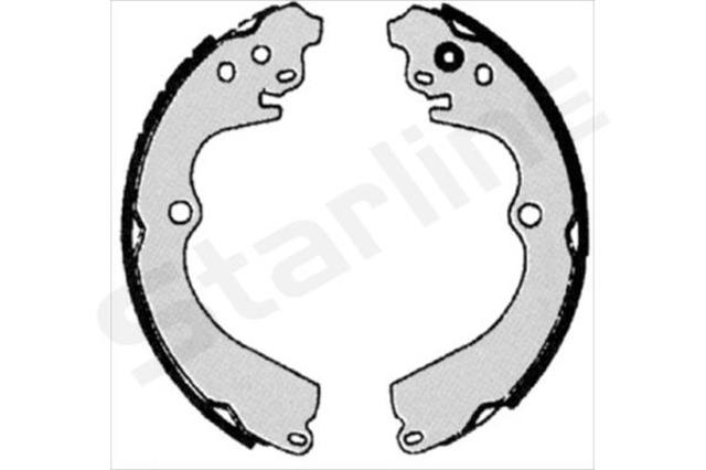 BC06230 Starline Барабанные тормозные колодки