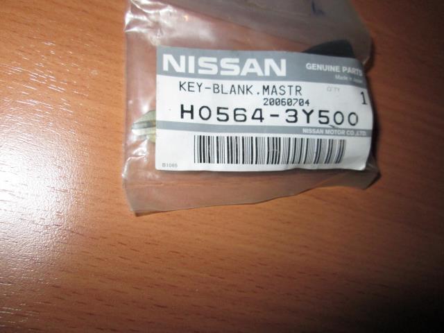 Chave lingote para Nissan Maxima (A33)