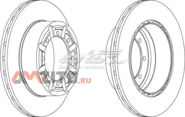 Тормозные диски FCR340A Ferodo