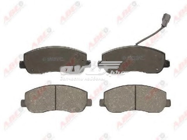 Колодки тормозные передние дисковые TRANSPORTERPARTS 040159
