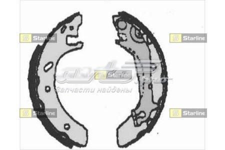 Колодки тормозные задние барабанные STARLINE BC07140