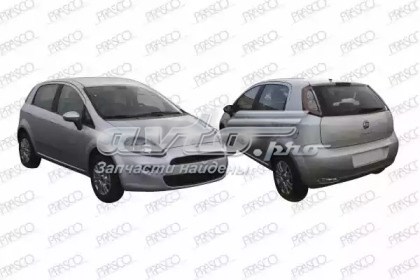 Rejilla de ventilación, parachoques trasero, derecha FT3462123 PRASCO