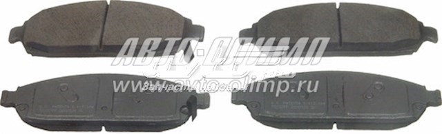 Колодки тормозные передние дисковые WAGNER QC1080