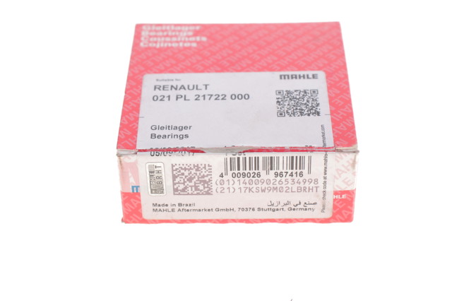  Mahle Original 021PL21722000 цена, от 45.24 USD