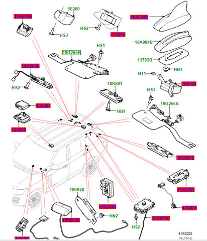 LR037997 Land Rover 