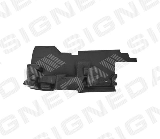 L1MZ8348H Ford Воздуховод (дефлектор) радиатора левый