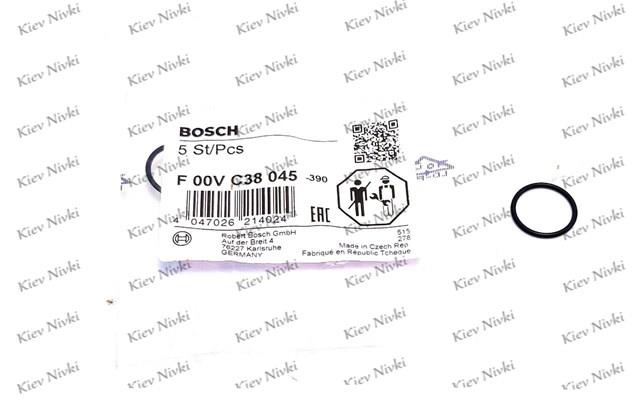 Прокладка регулятора тиску паливної рейки F00VC38045 BOSCH